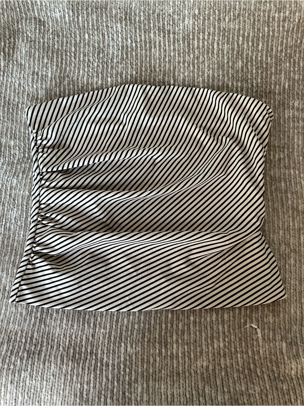 H&M striped tube top, size L
